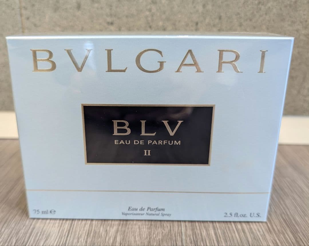 新品未使用☆BVLGARI BLV II Eau de Parfum 75ml