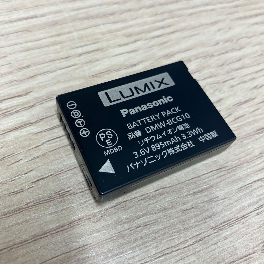 【動作品】Panasonic LUMIX DMC-TZ7 シルバー コンデジ