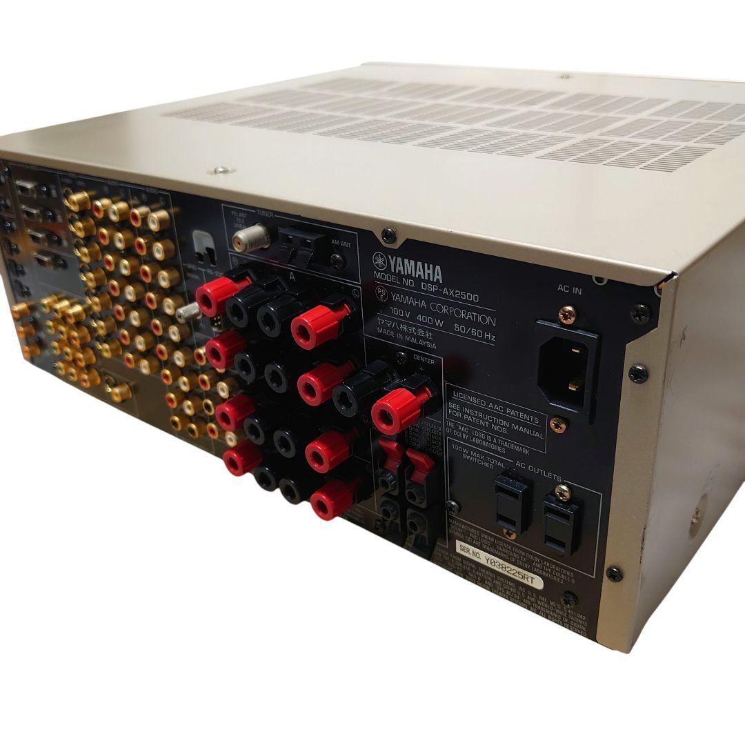 【美品】 YAMAHA AVアンプ DSP-AX2500FM/AM/電源ケーブル
