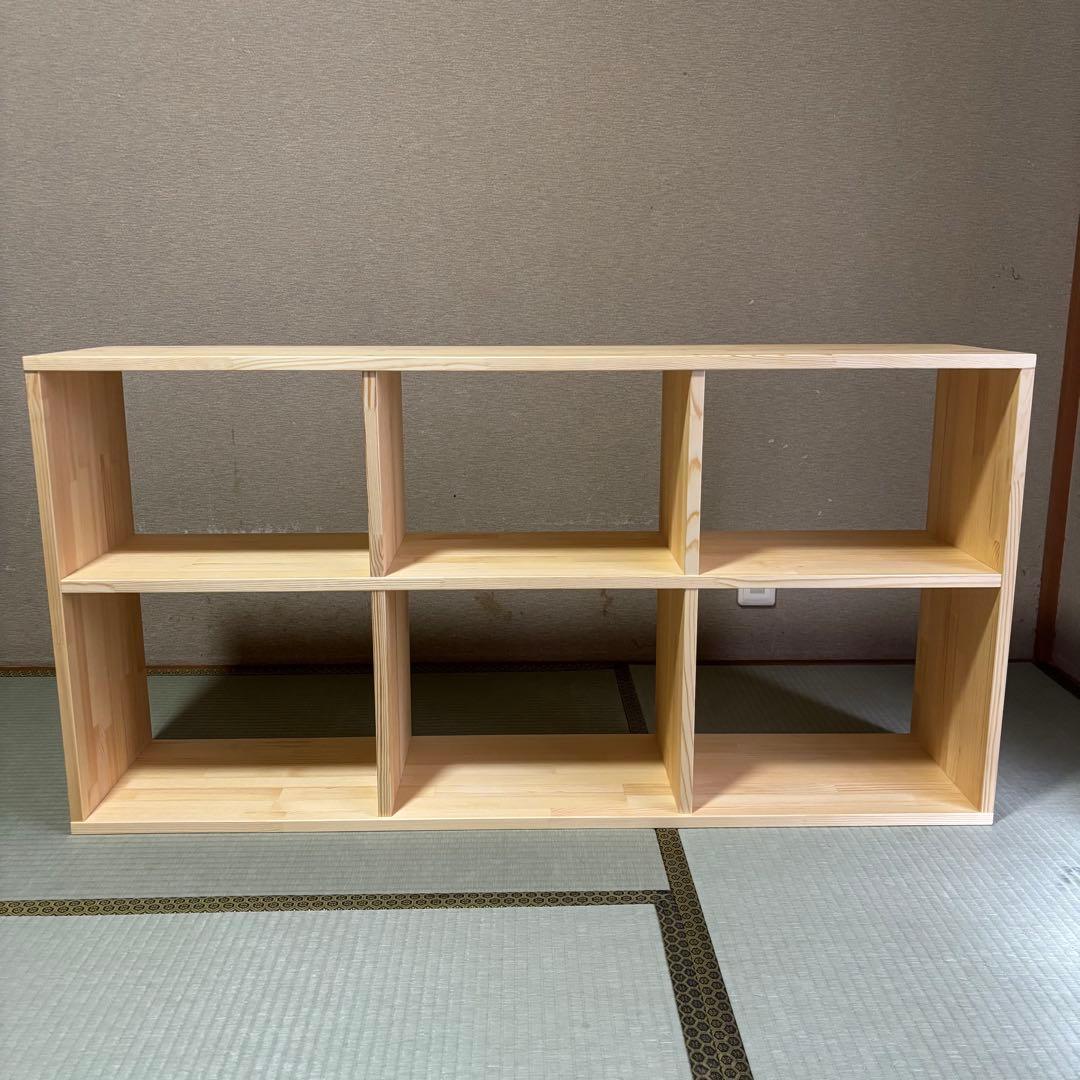 ハンドメイド　格子型　オープンシェルフ　オーダー受け付けます