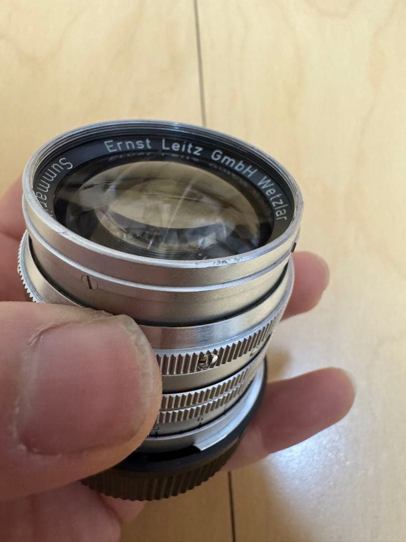 leicaズマリットF1.5 レンズフィルターx2アダプター付き早い者勝ち