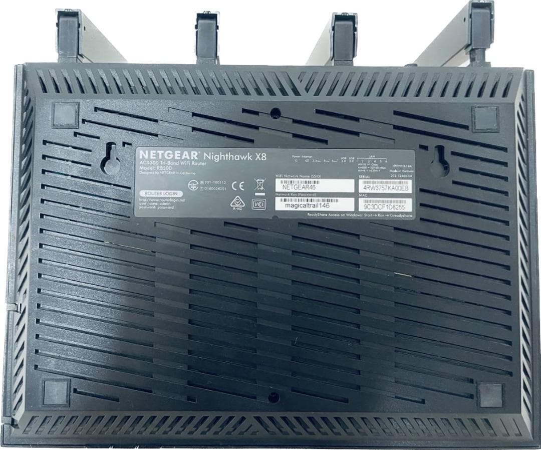 【中古品】NETGEAR（ネットギア）高速ハイエンドルーターR8500-100