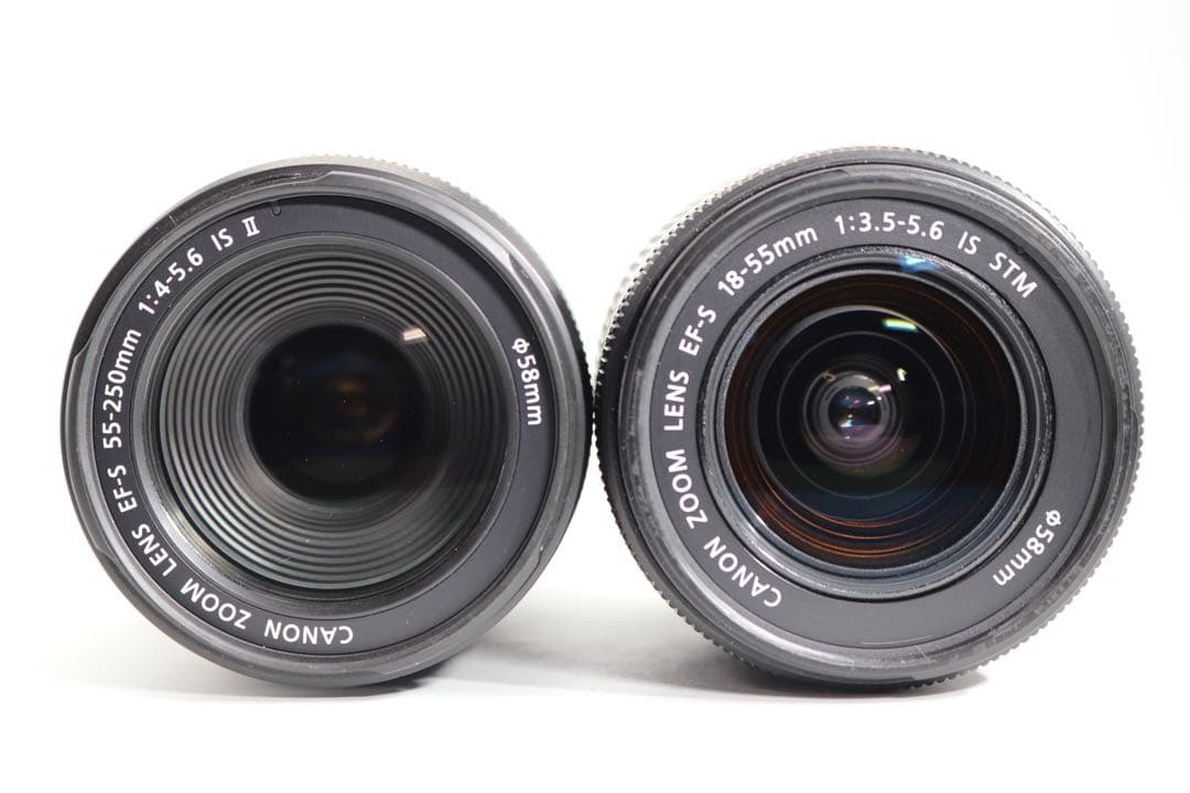 美品ですが訳あり 【Canon EOS Kiss X7i ダブルレンズセット】