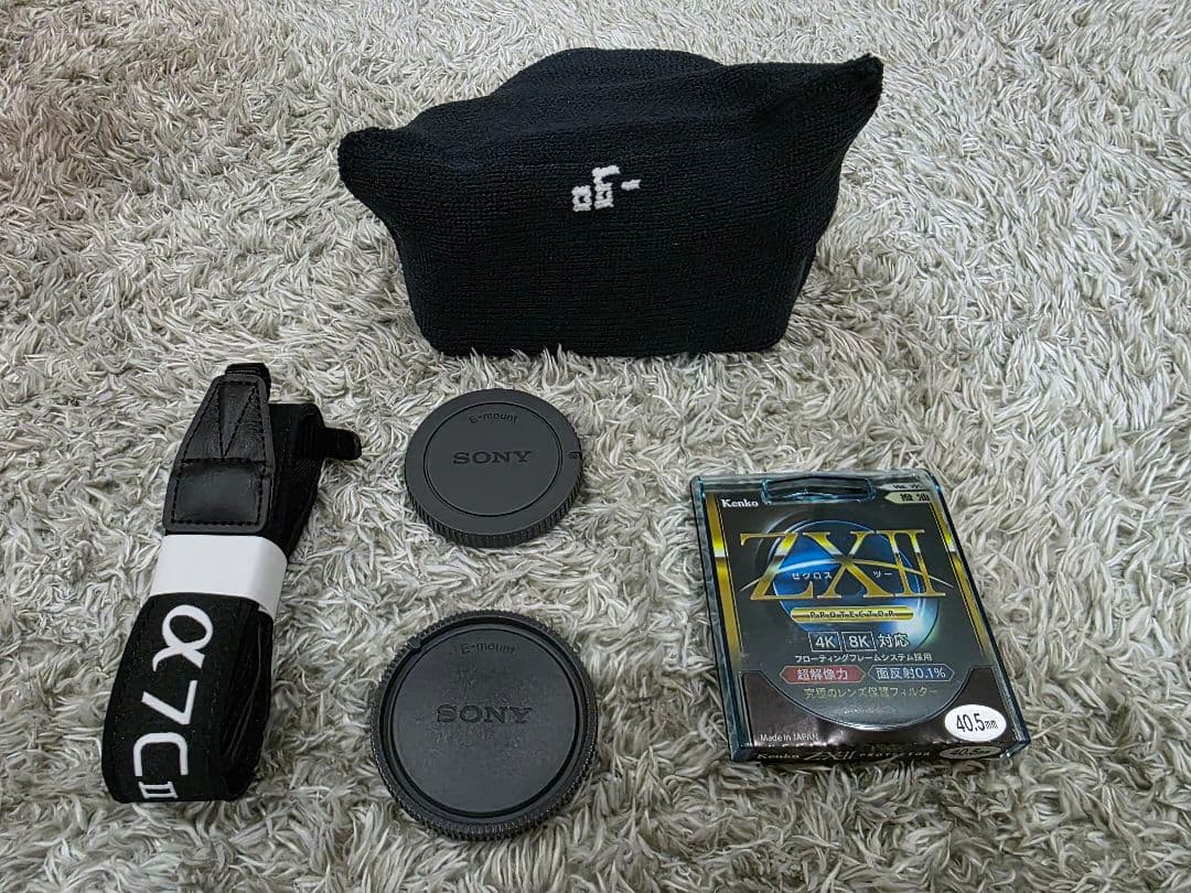 【美品】SONY ILCE-7CM2L ズームレンズキット レンズフィルター他