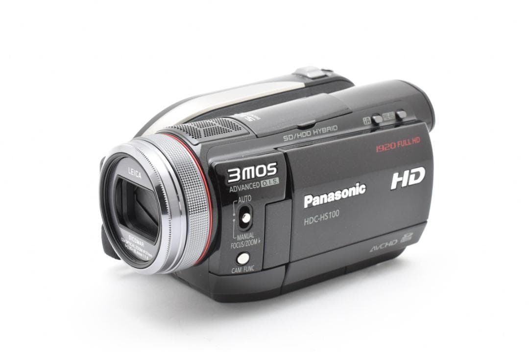 Panasonic／デジタルビデオ HDC-HS100 バッテリー・充電器付
