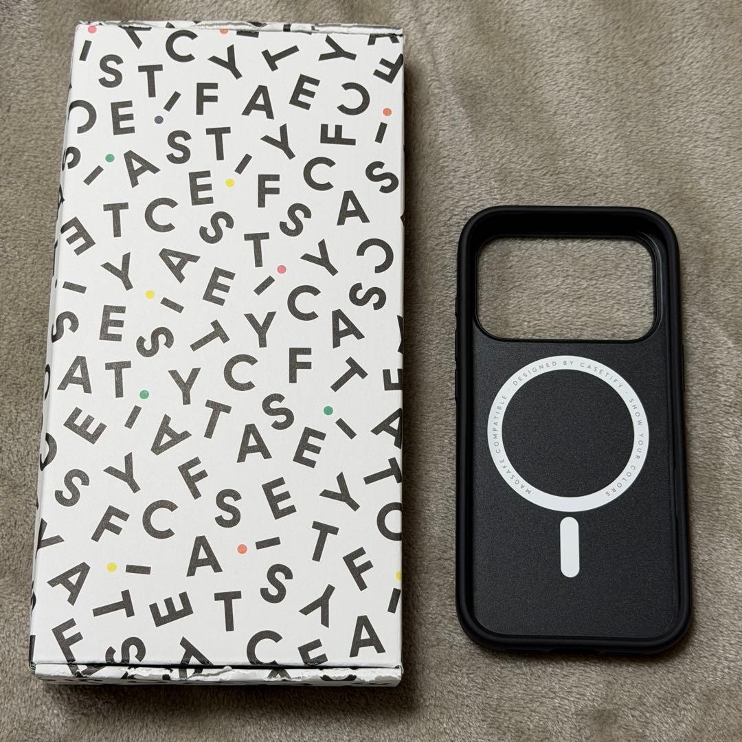 CASETiFY インパクト iPhone 17 Pro ケース マットブラック