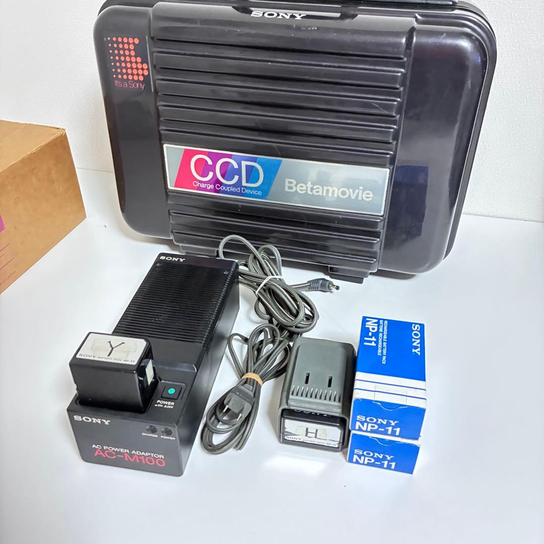SONY ベータムービー ビデオカメラ BMC-600