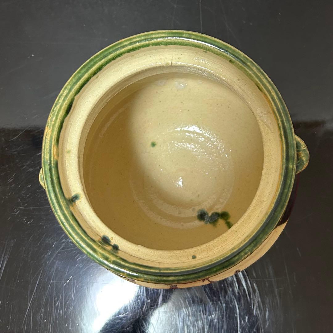 十右衛門　織部水指　茶道具懐石鵬雲斎坐忘斎淡々斎即中斎而妙斎棗水指茶杓水屋茶碗釜
