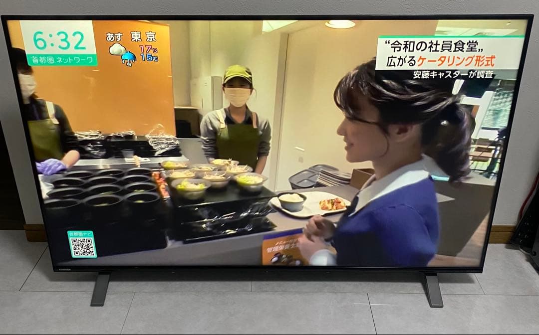 東芝　REGZA 50v型 50C350X 4K 液晶テレビ ネット動画アプリ