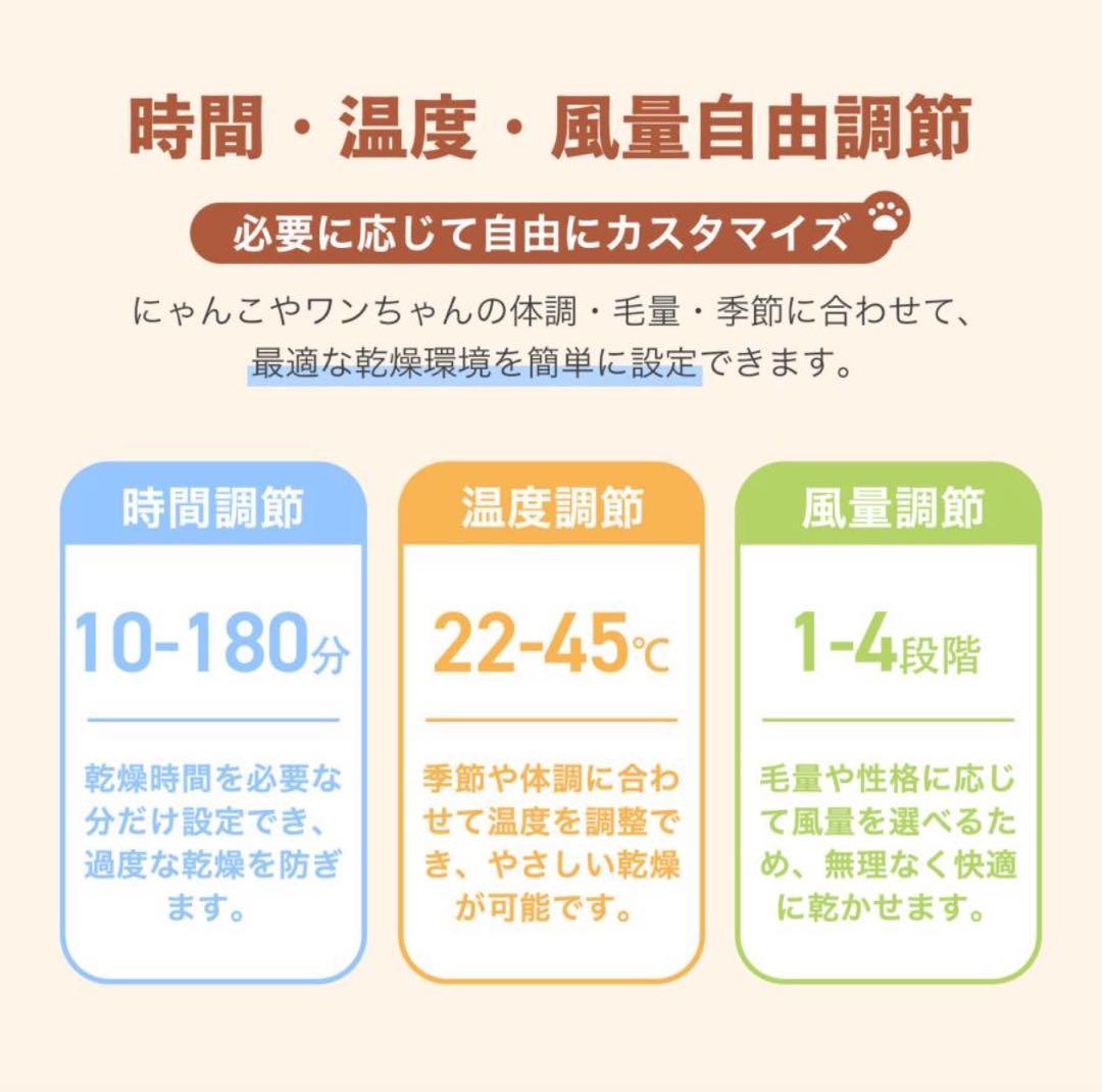 ペットドライヤーハウス ペットドライヤー ボックス 犬　猫　大風量