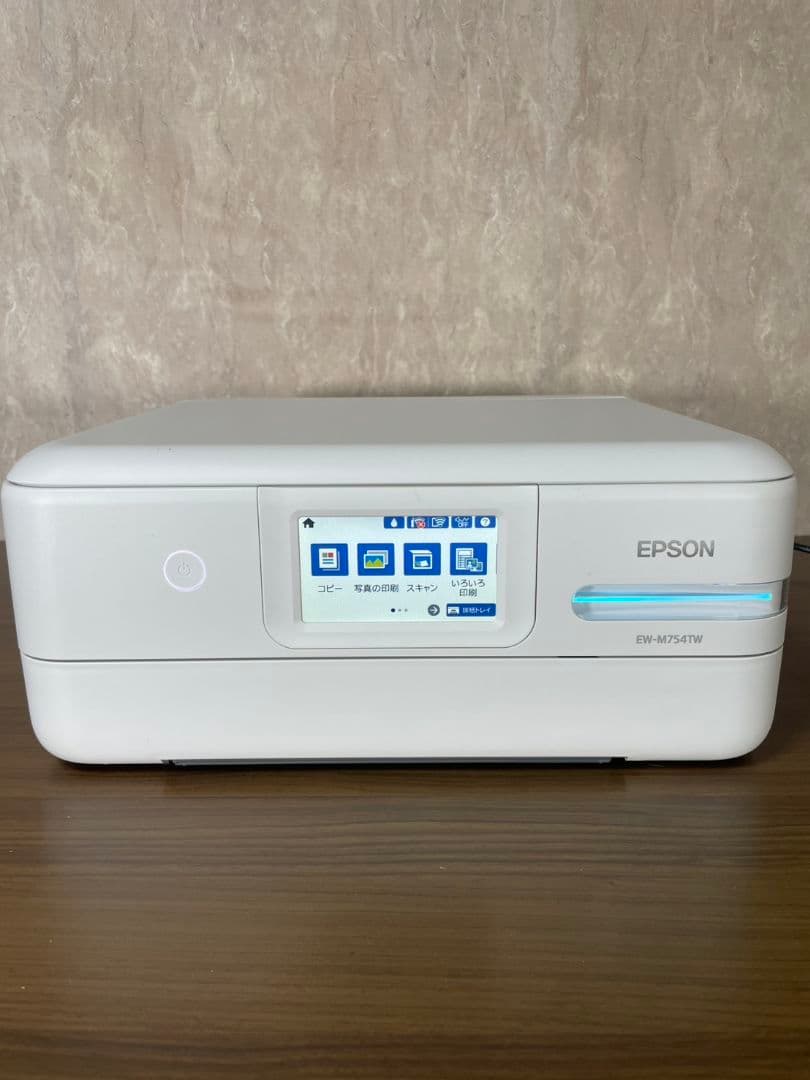 極美品 エプソン EW-M754TW 総印刷712枚エコタンク搭載 A4カラー