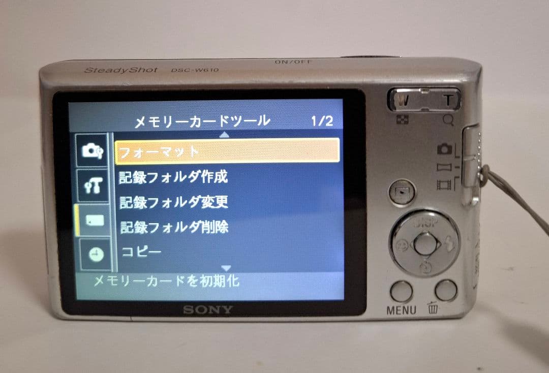[並品ソニー SONY Cyber-Shot DSC-W610 コンデジ