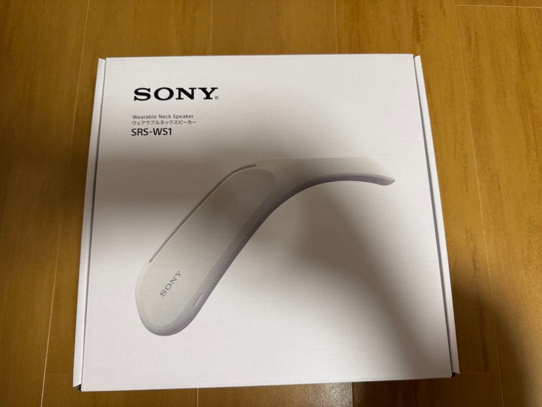 SONY SRS-WS1 ホワイト ネックスピーカー　原神コラボ