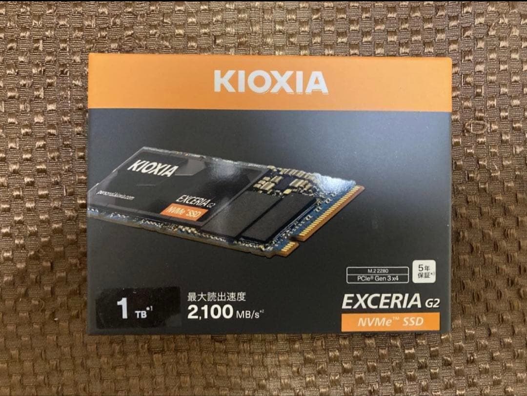 【新品】KIOXIA 内蔵 SSD 1TB NVMe M.2 Type 2280