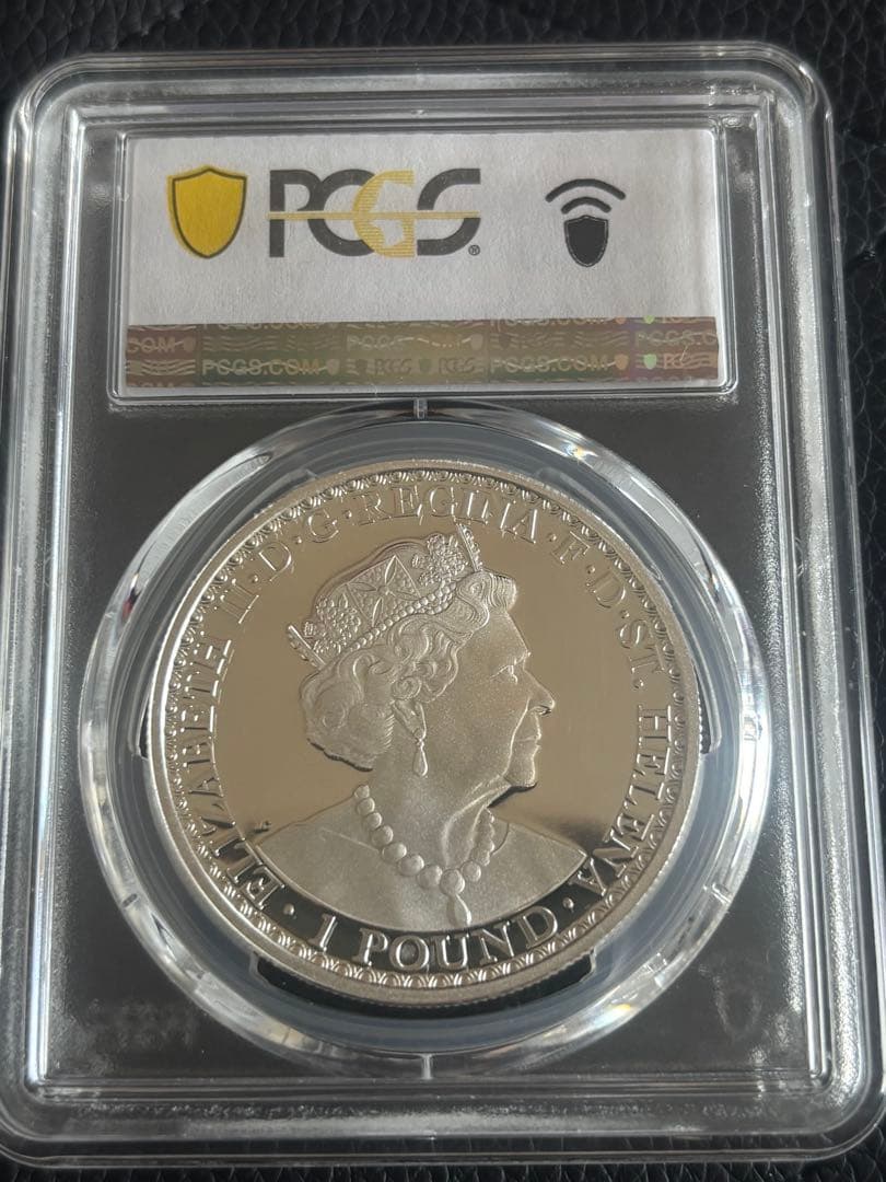 2022年 ウナとライオン 1ポンド銀貨