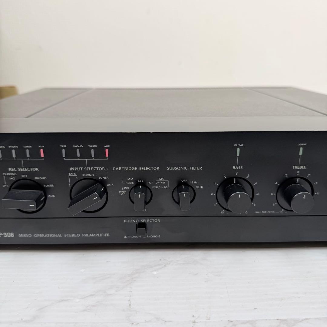 ONKYO　Integra P-306　ステレオ　プリアンプ　動作品