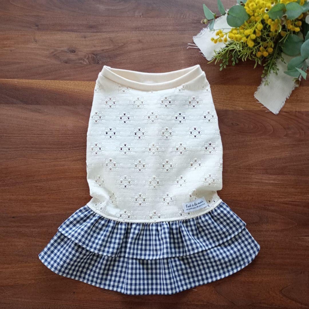 けいすけのママ様オーダー品　hanahana犬服ハンドメイド