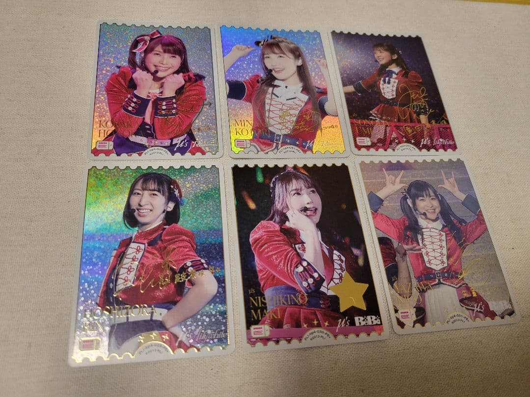 ラブカ μ's PE+ 6枚セット