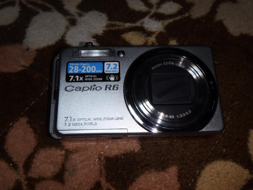 動作品 RICOH R6 デジタルカメラ