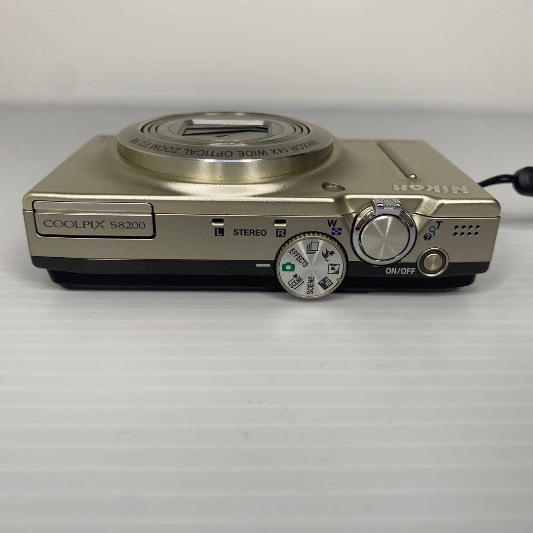 【美品／動作品】Nikon COOLPIX S8200 デジカメ