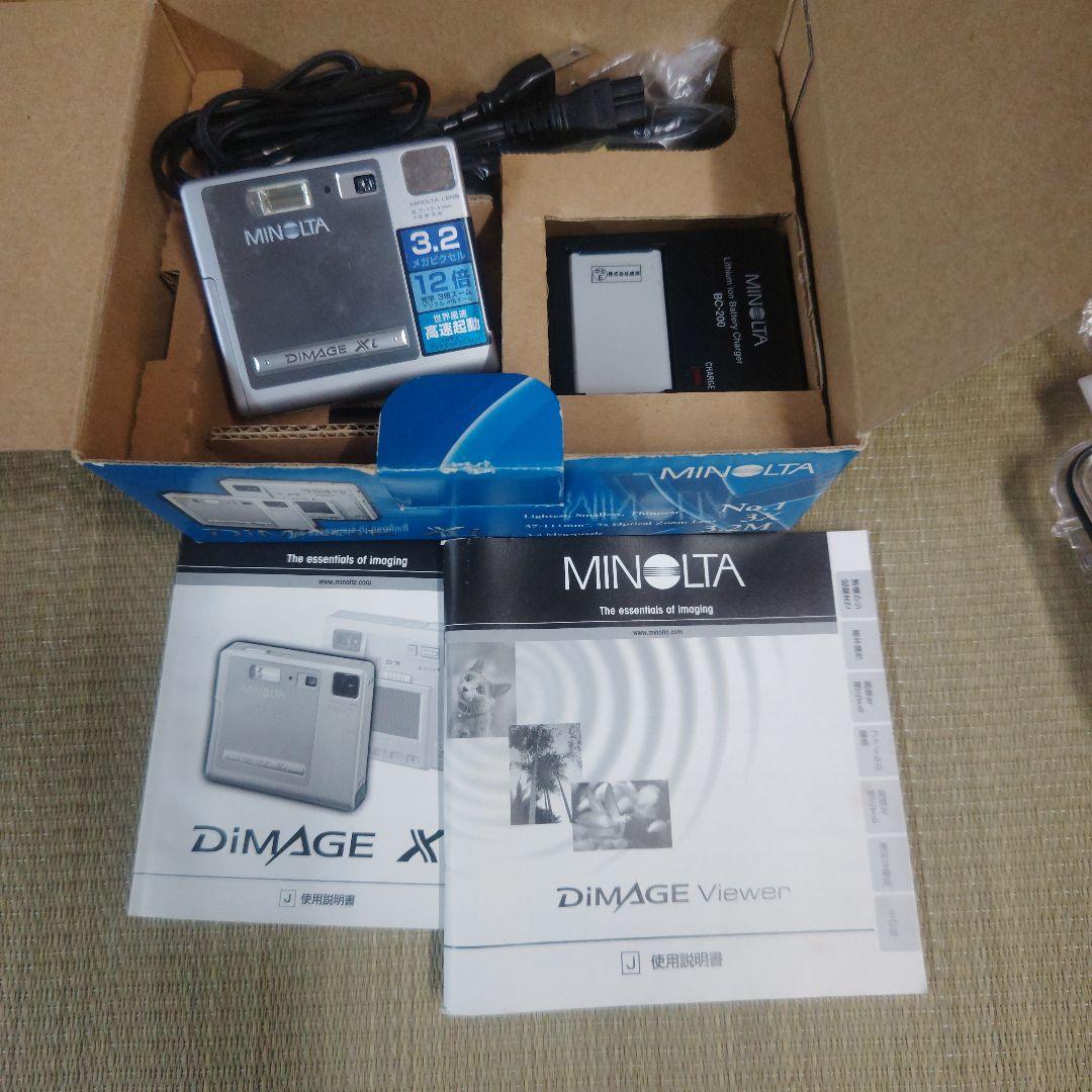 MINOLTA DiMAGE X1 3.2メガピクセル 防水ケース付き