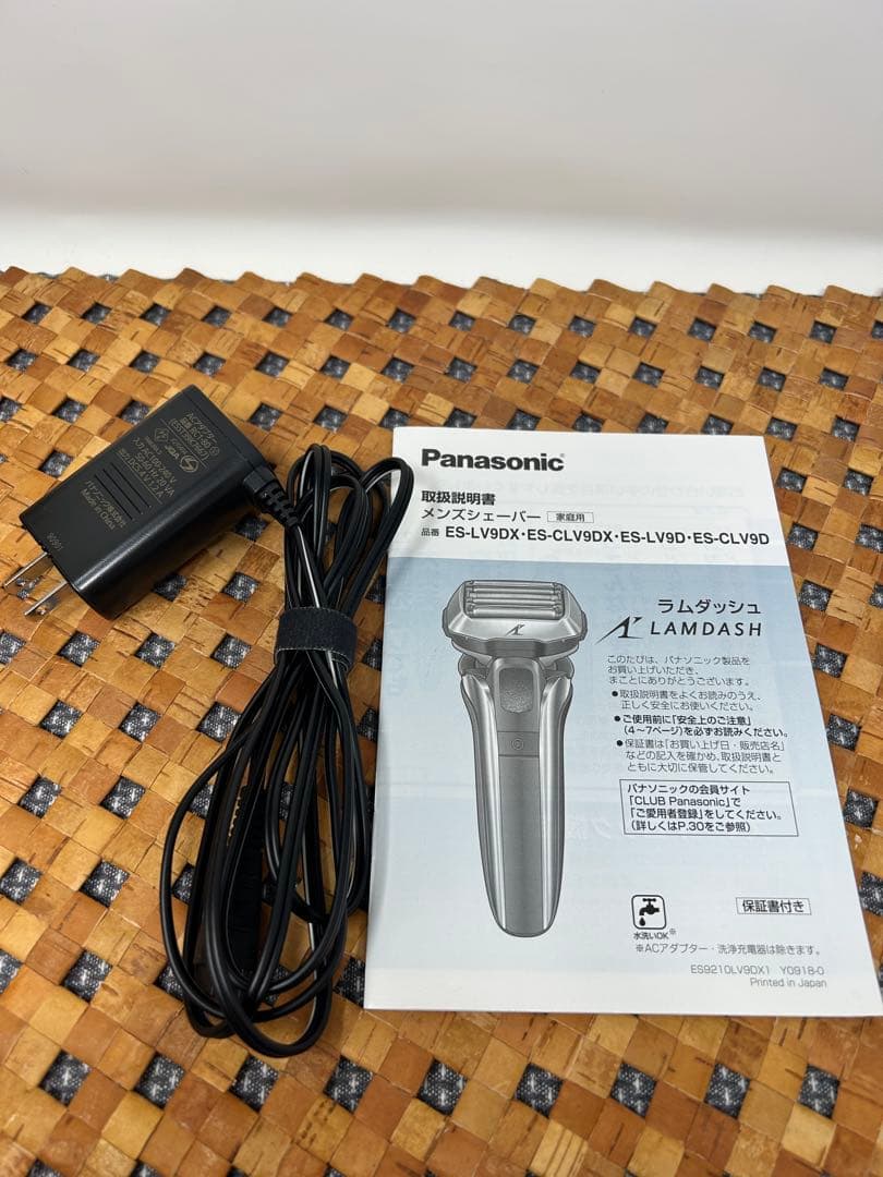 Panasonic LAMDASH ES-CLV9DX-S シルバー調 5枚刃