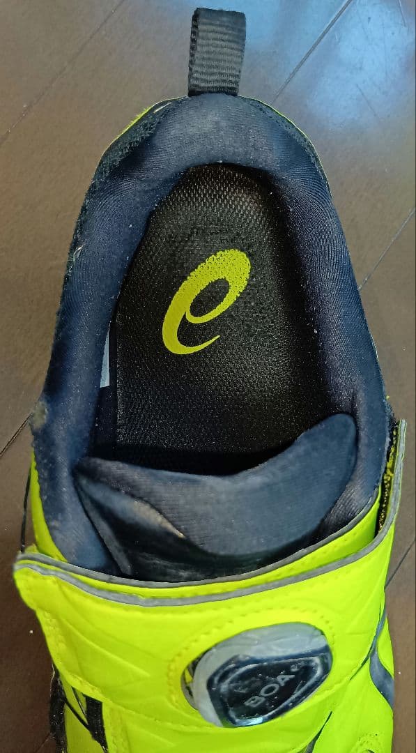 ASICS 蛍光イエロー 安全靴 BOAシステム