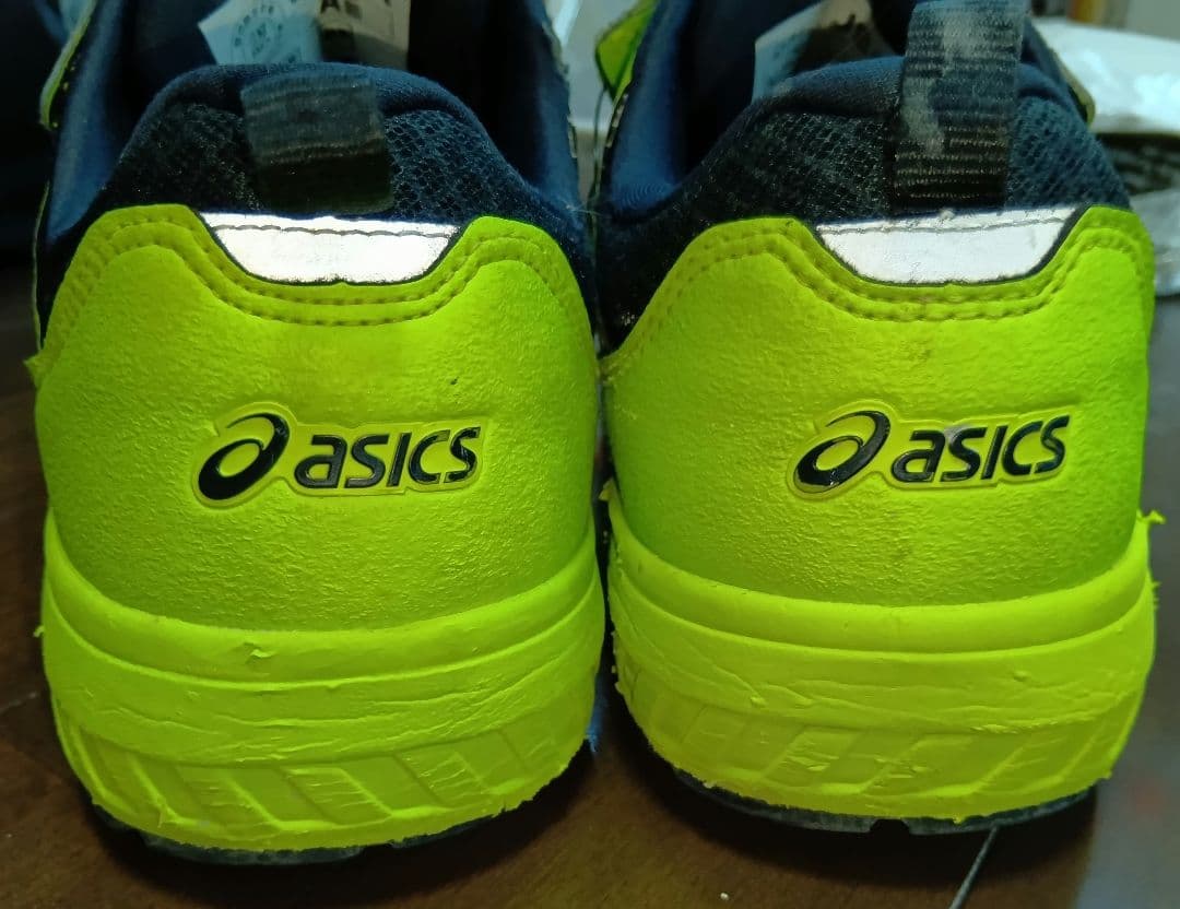 ASICS 蛍光イエロー 安全靴 BOAシステム