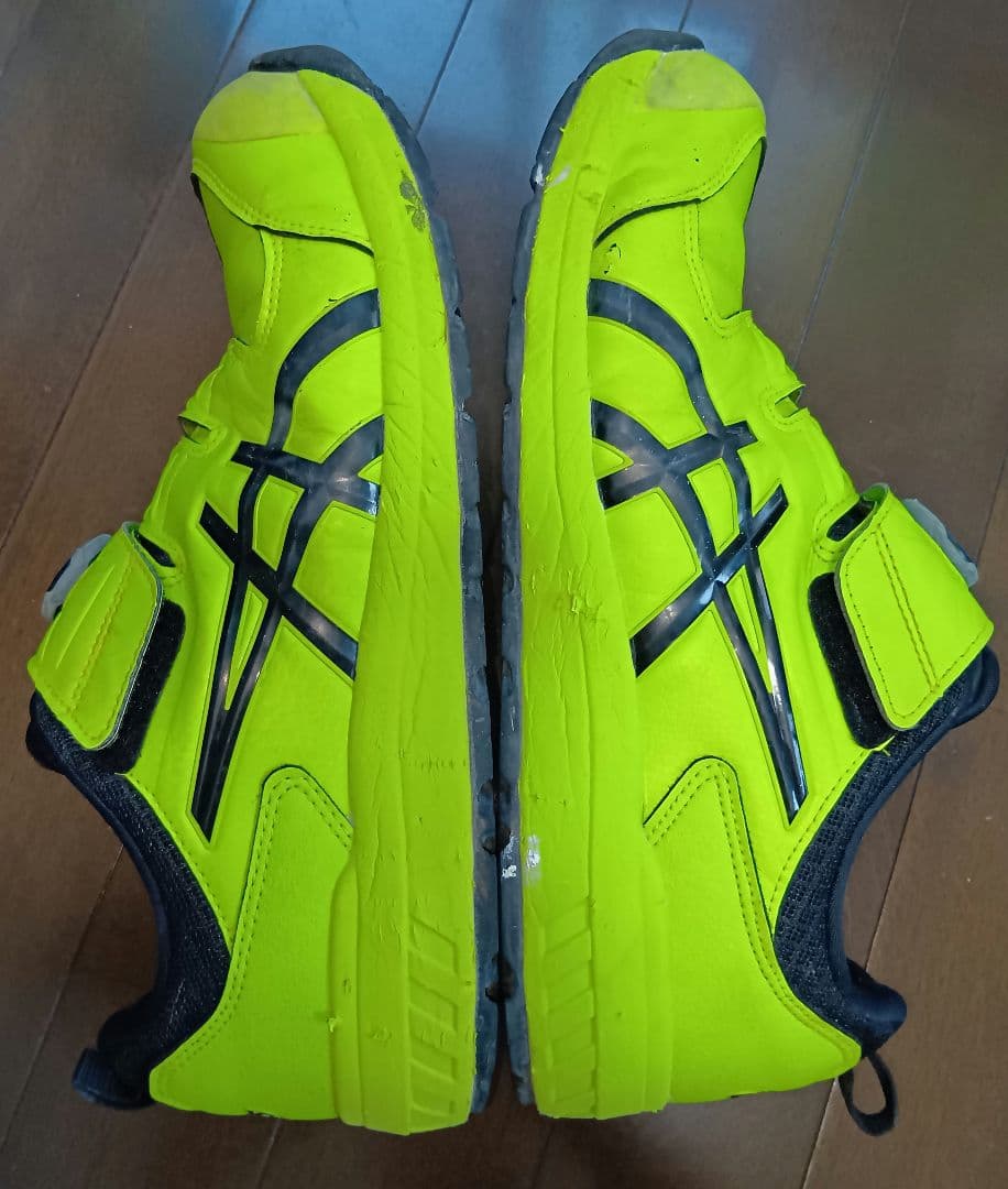 ASICS 蛍光イエロー 安全靴 BOAシステム