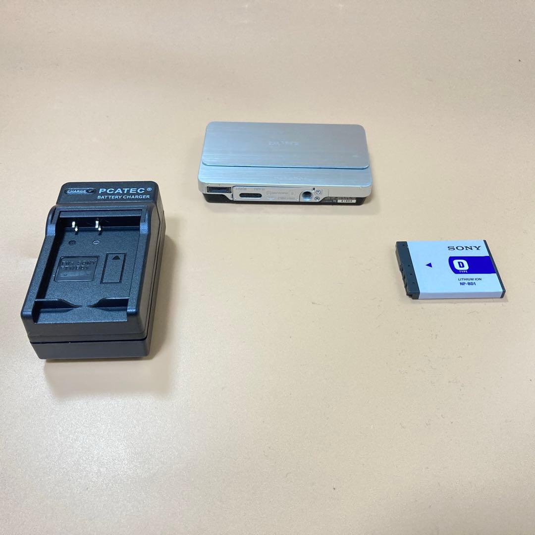 デジカメ SONY Cyber-shot DSC-T700 シルバー色