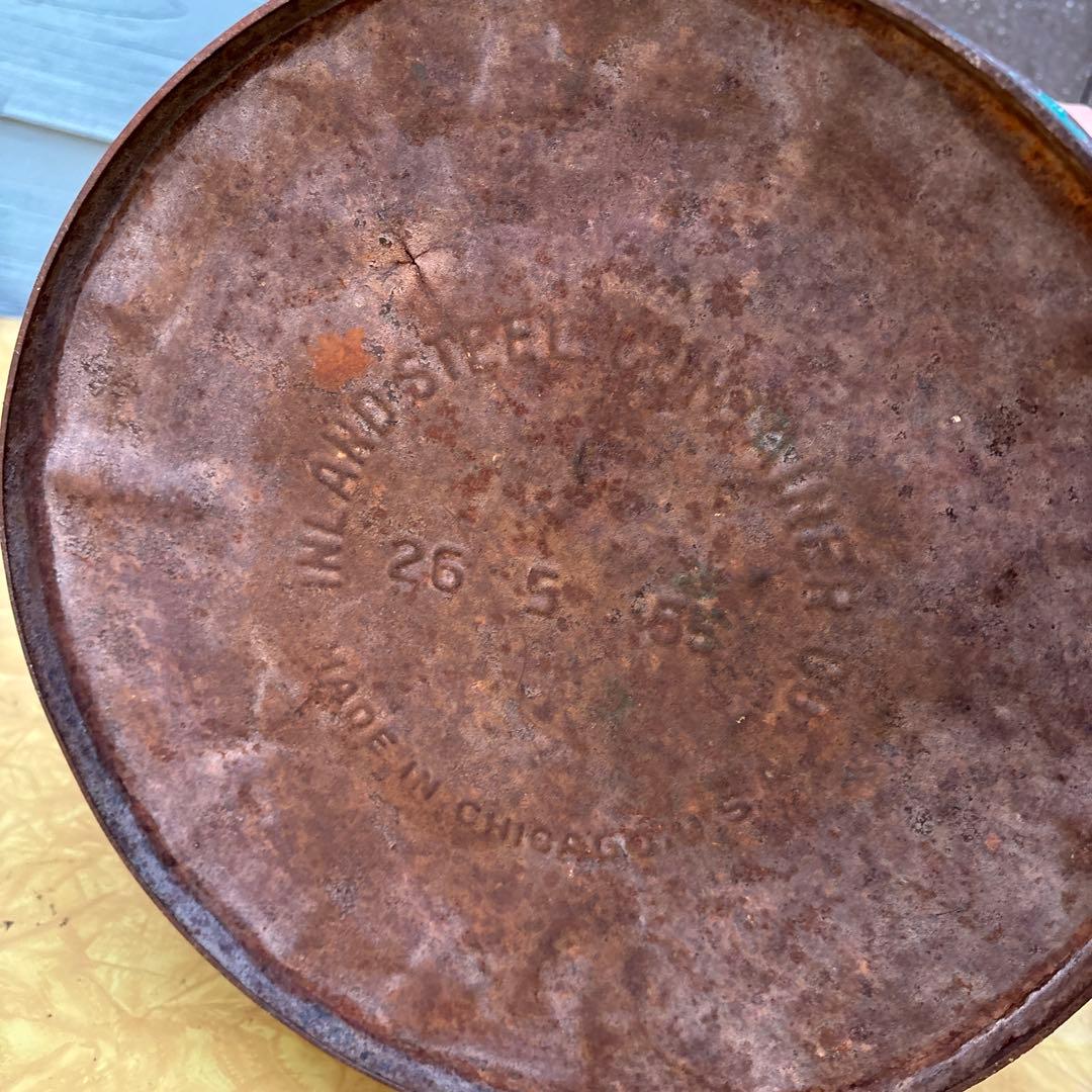 USA VINTAGE CONOCOコノコ 5ガロン缶 1950s