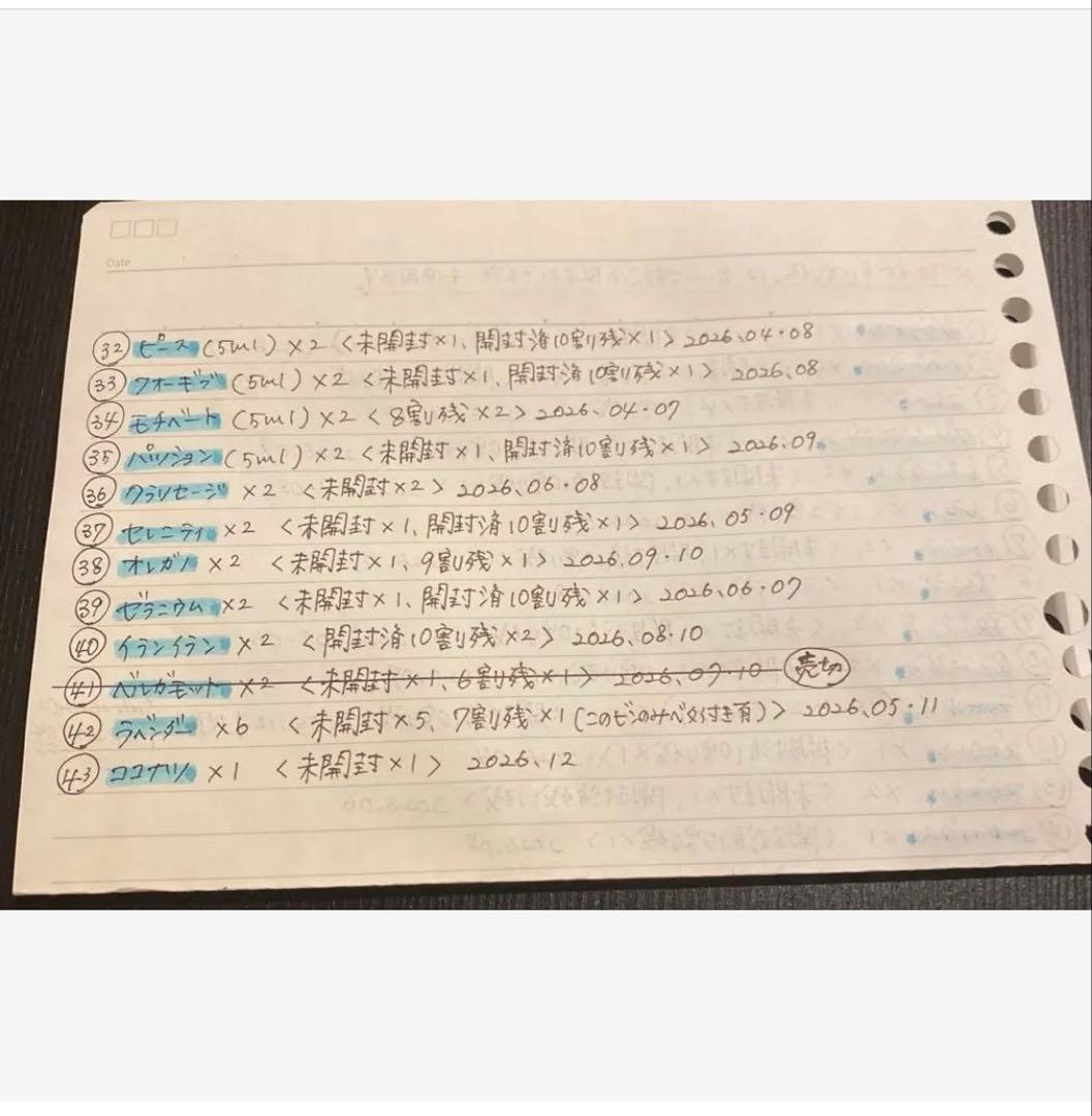 ドテラ・エッセンシャルオイル