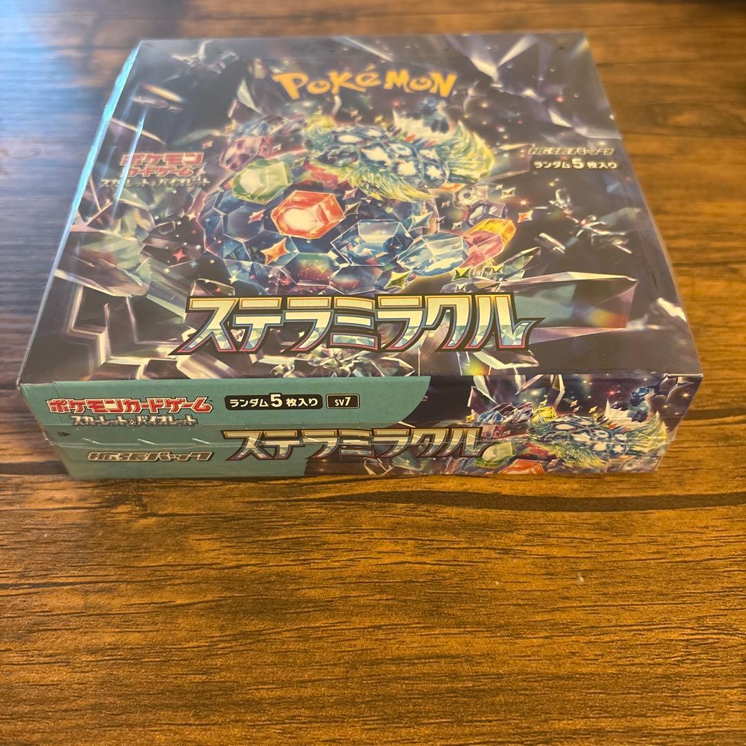 ポケモンカードゲーム ステラミラクルbox シュリンク付き