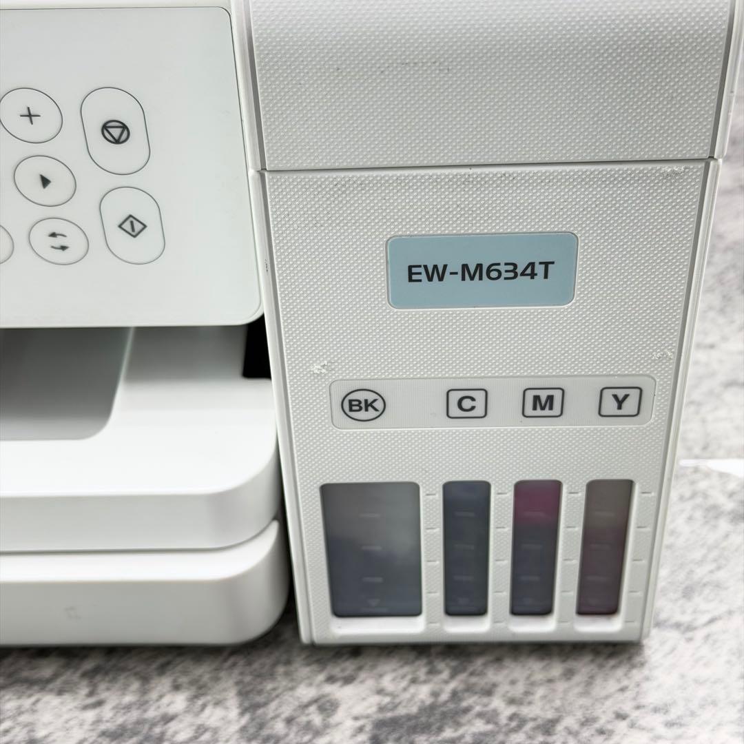 EPSON EW-M634T インクジェットプリンター 印刷枚数93枚