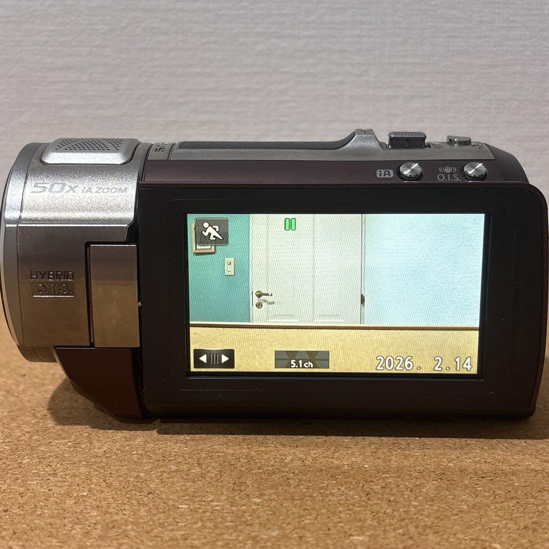 Panasonic ビデオカメラ　HC-V620M ブラウン