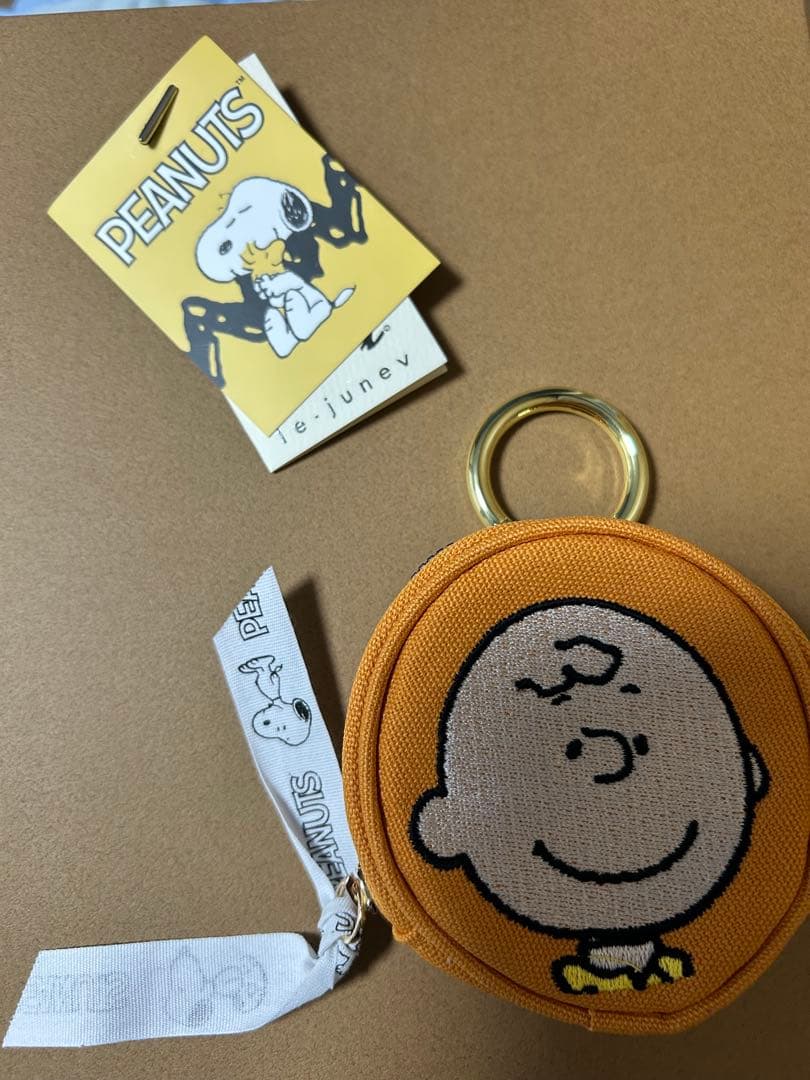 PEANUTS KOKESHI チャーリー・ブラウン &ポーチセット