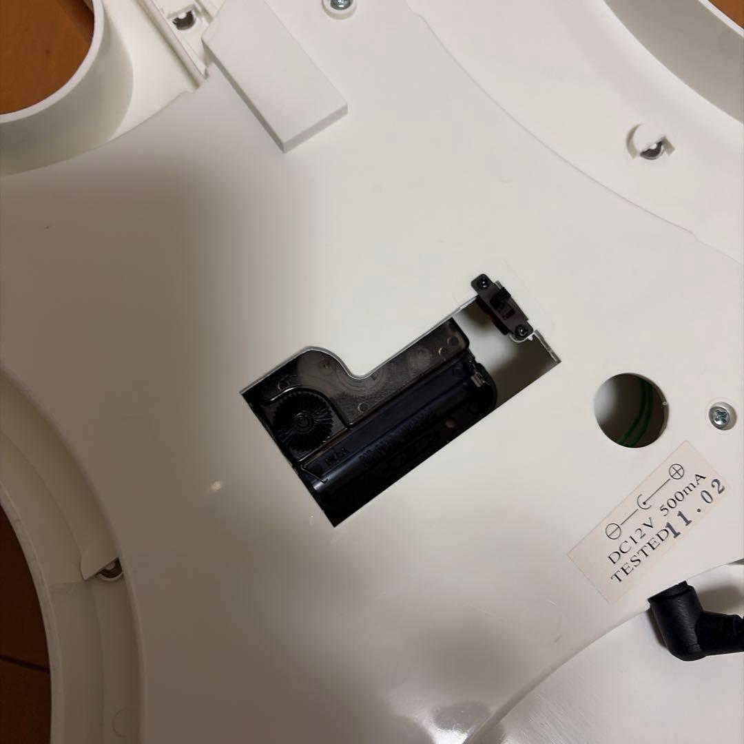 【希少】アメリカン雑貨　ネオンクロック　特大　ギター型　星条旗　掛時計　稼働品