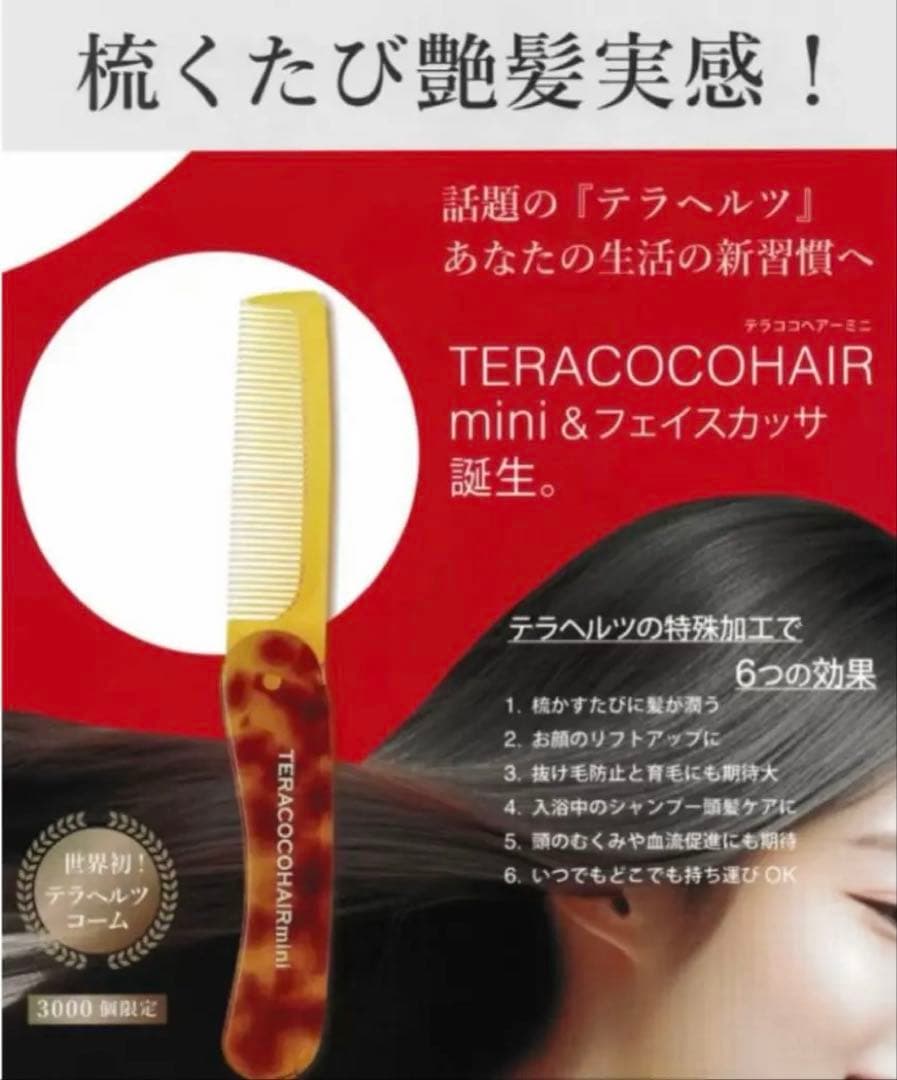 【12月迄価格】TERACOCOHAIRmini（テラココヘアーミニ）テラヘルツ