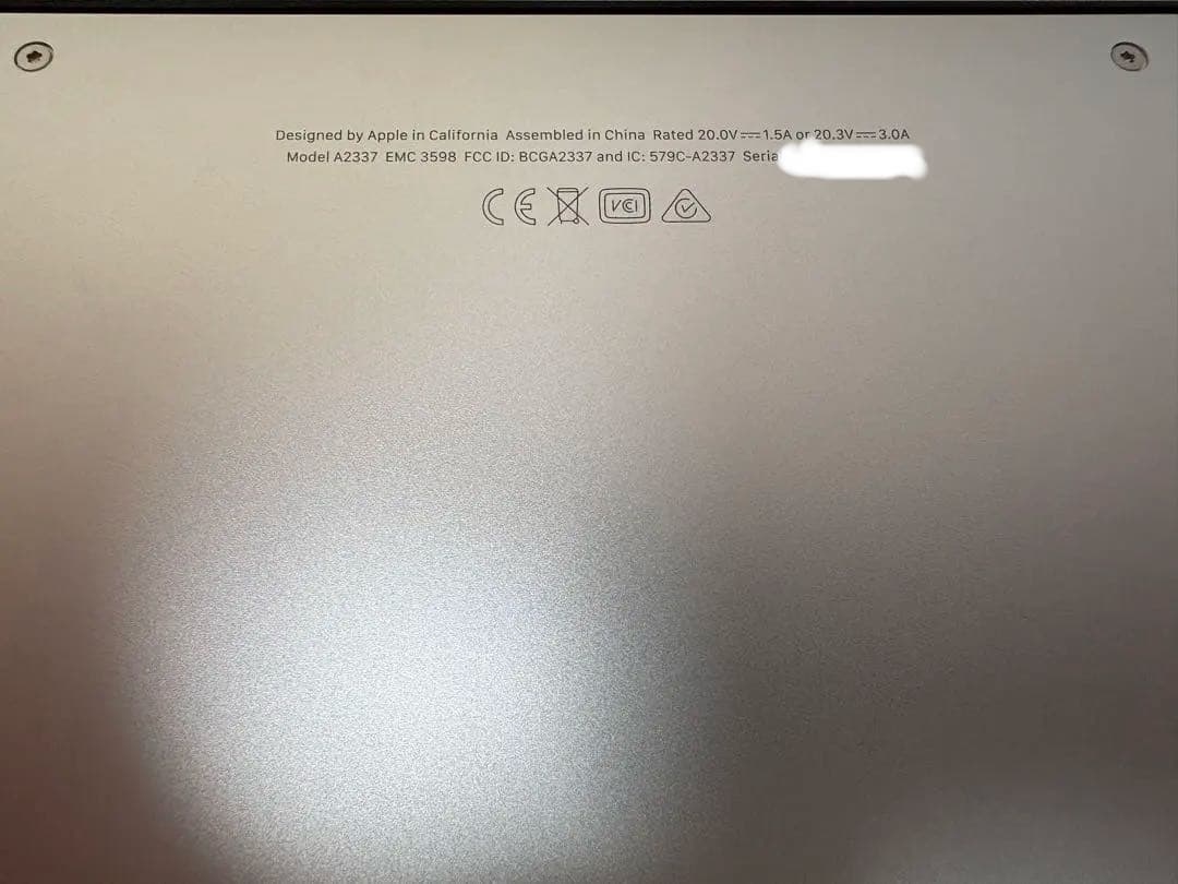 MacBook本体 macbook air m1 16GB 1TB