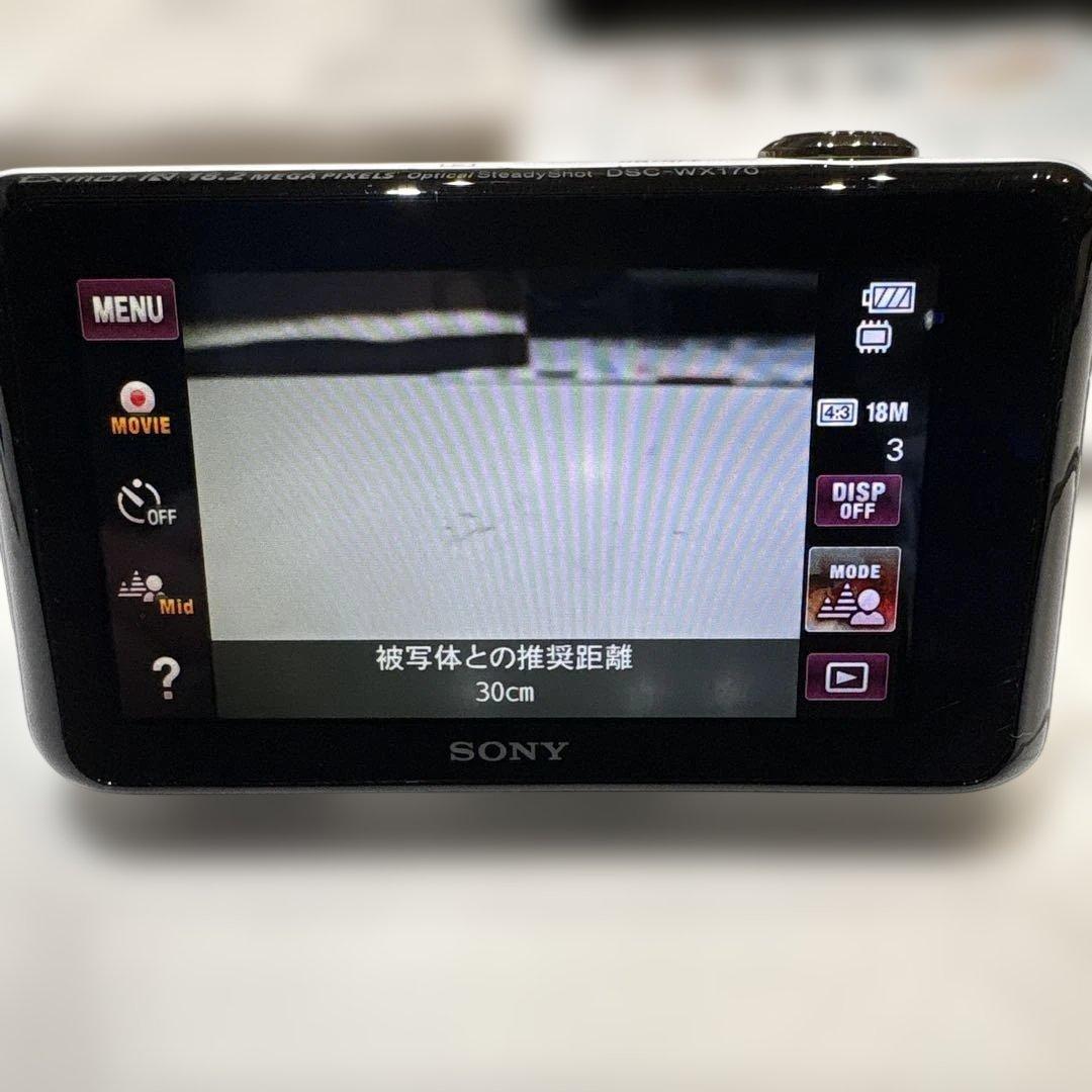 デジタルカメラ SONY cyber-shot DSC-WX170