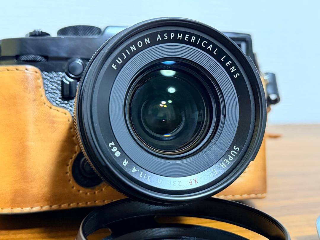 FUJIFILM xpro2 レンズ2個セット レザーハーフケース付