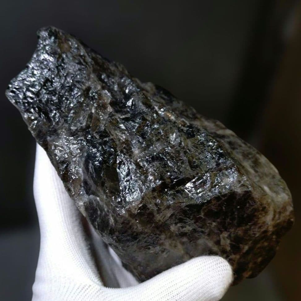 【割引大特価】✴️1.5Kg超✴️純天然モリオン　黒水晶　原石　天然石