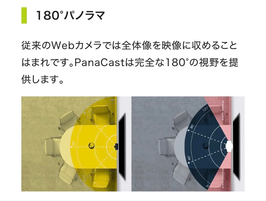 Jabra（ジャブラ） Webカメラ PanaCastスタンド付き