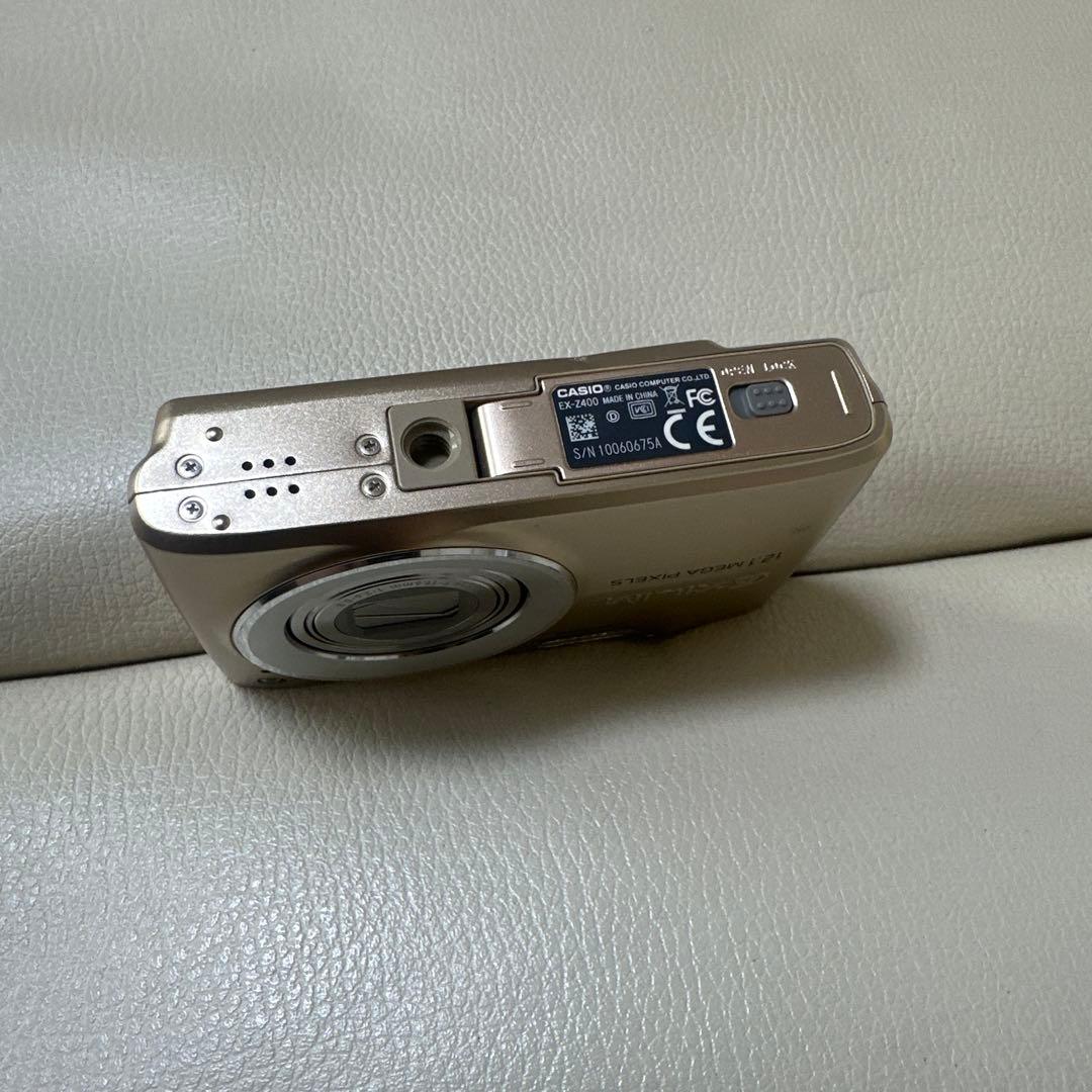 CASIO EXILIM EX-Z400 コンパクトデジタルカメラ ゴールド
