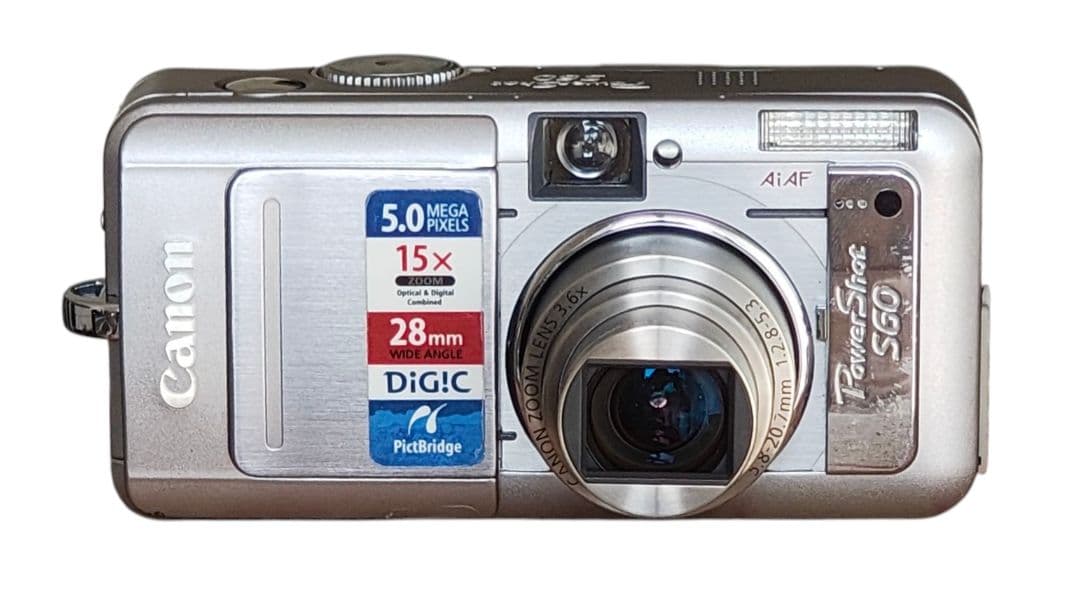 Canon キャノン PowerShot S60 コンパクトデジタルカメラ