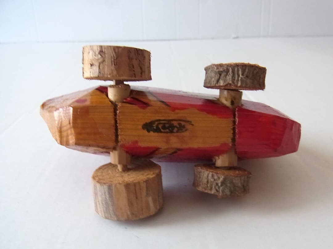 鹿児島神宮『鯛車』(中・全長13cm)ビンテージ 郷土玩具 民藝 フォークアート