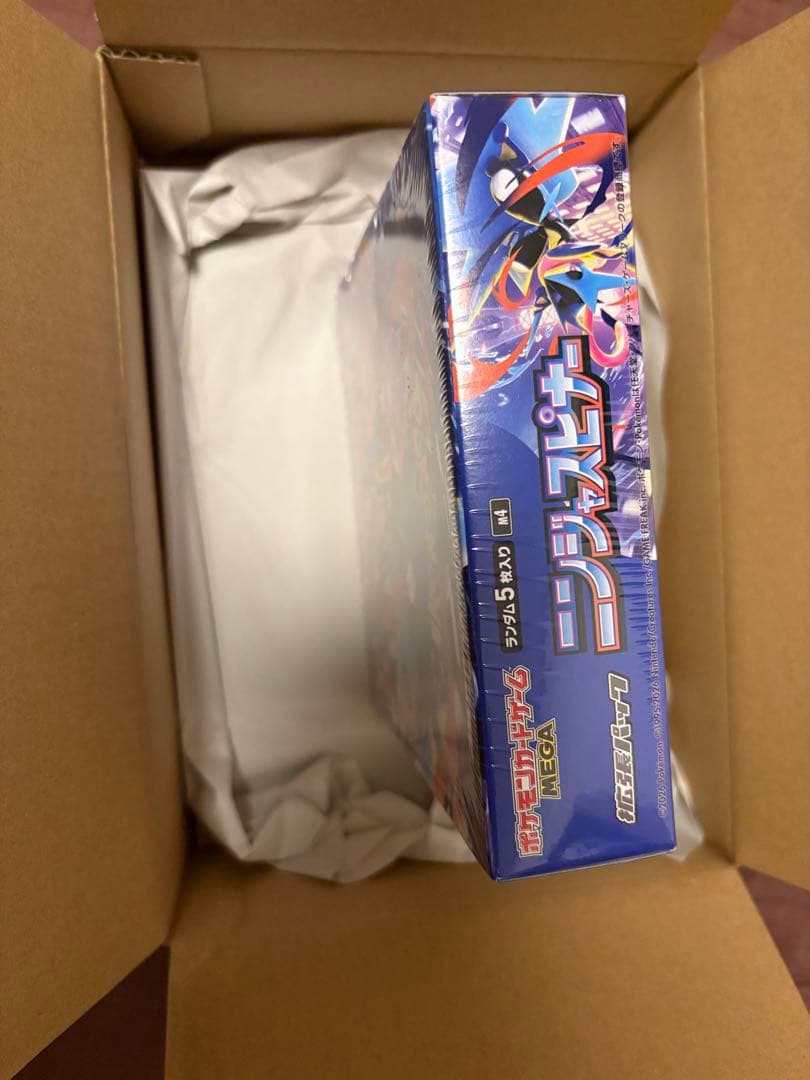 【新品未開封・シュリンク付】ポケモンカード ニンジャスピナー 1BOX