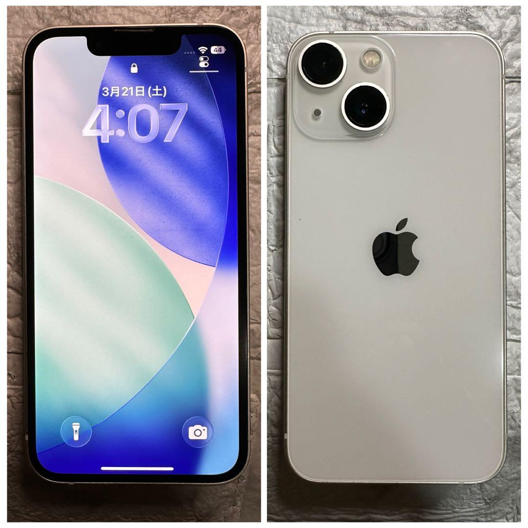 11 iPhone 13mini 128GB 純正BMS新品バッテリー　美品