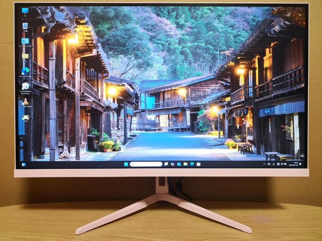 PX248Wave Decora ゲーミングモニター パステルピンクデビル 美品