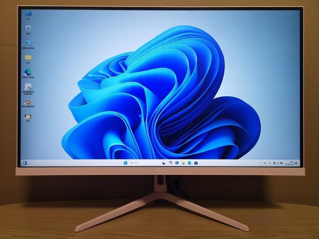 PX248Wave Decora ゲーミングモニター パステルピンクデビル 美品